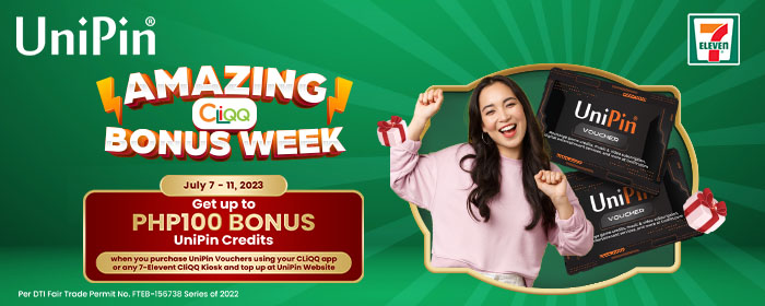 July Amazing CLiQQ Bonus Week (PH)
